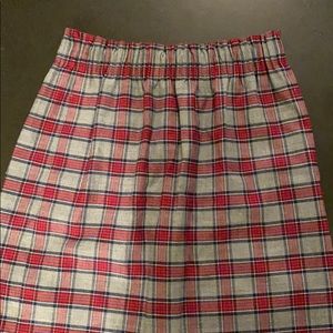 J. Crew Plaid Skirt